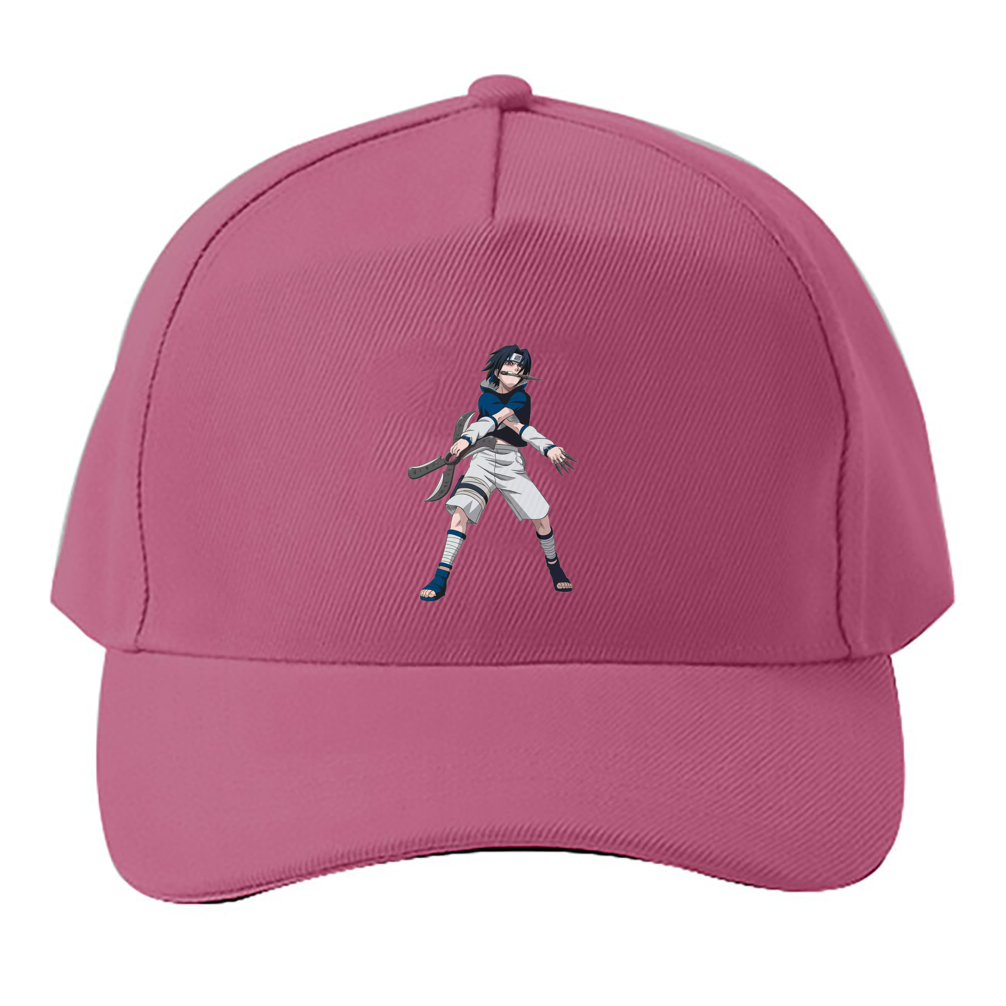 （画像用） NARUTO -ナルト- うちは サスケ Uchiha Sasuke ベースボールキャップ 綿100％ 男女兼用 帽子 スポーツ